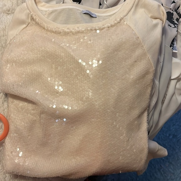 Cream sequence top - Picture 5 of 5